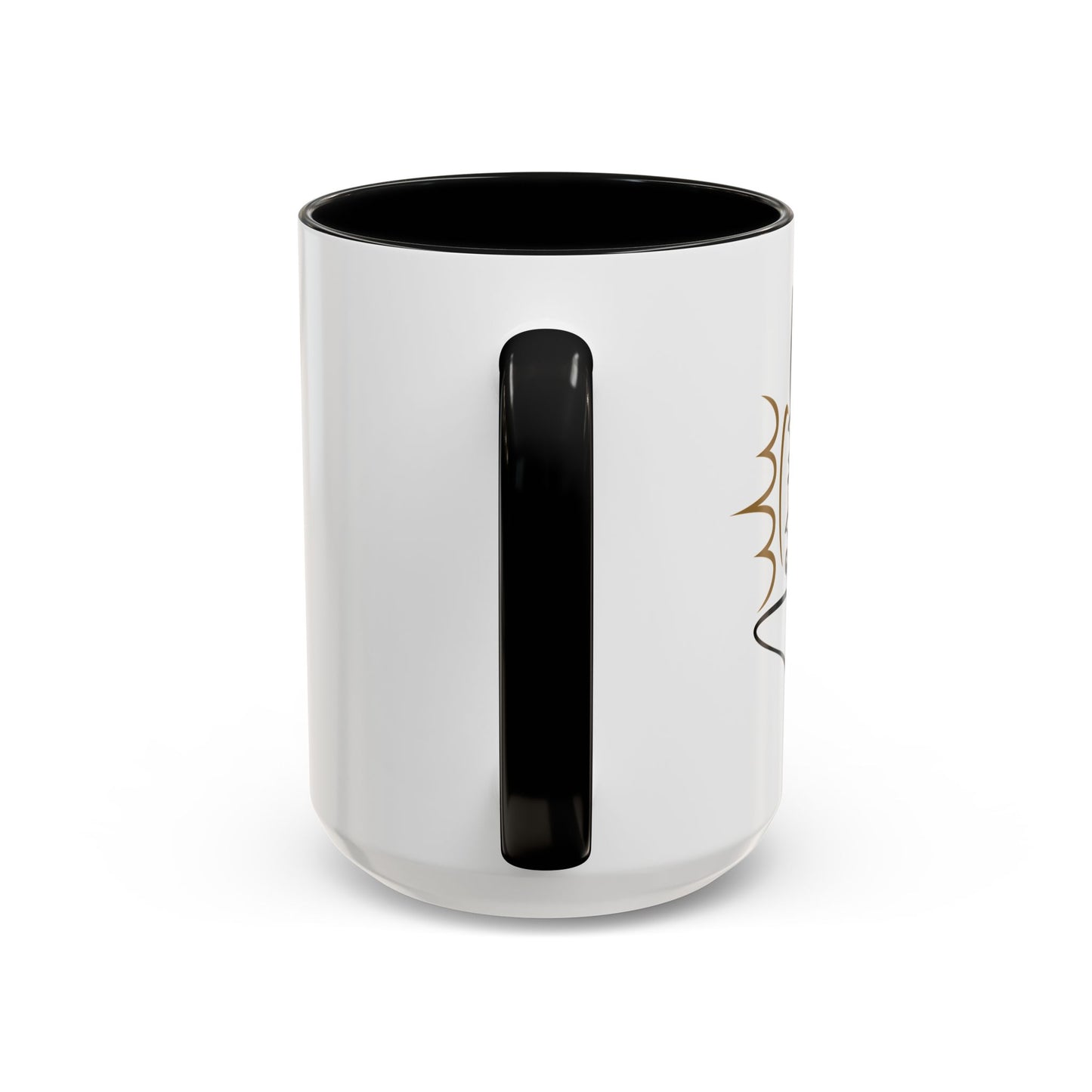 Elegant Black-Handled Coffee Mug | Inspirational Quote Design | Perfect Gift for Coffee Lovers