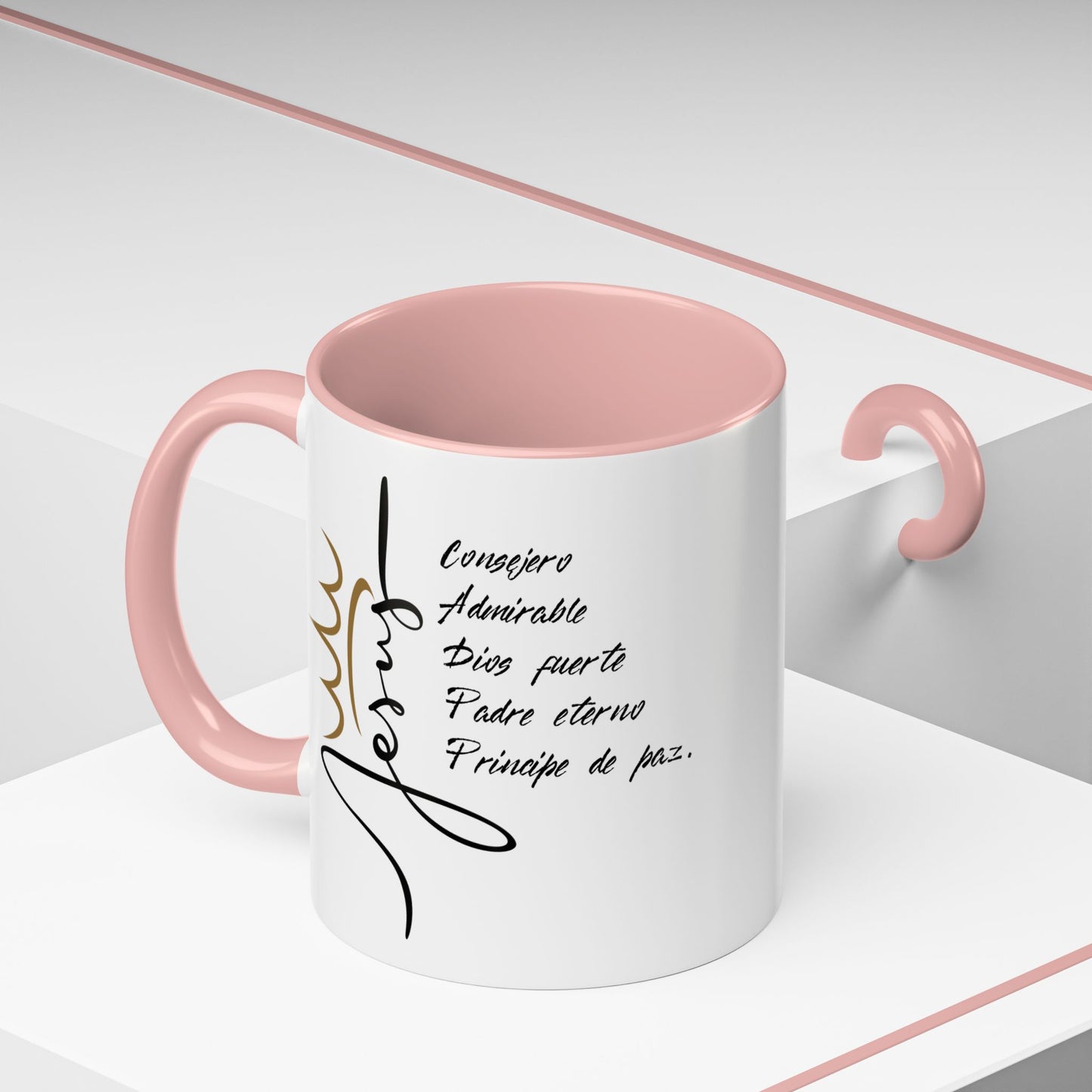 Elegant Black-Handled Coffee Mug | Inspirational Quote Design | Perfect Gift for Coffee Lovers