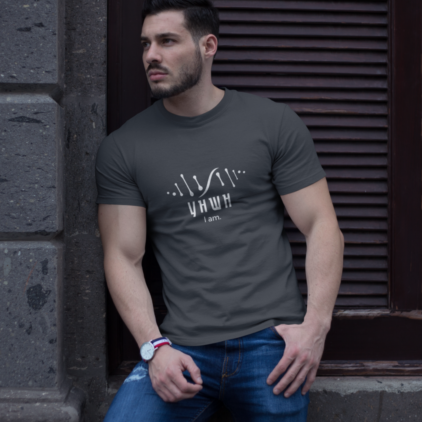 Minimalist Unisex Softstyle T-Shirt with Color Dots