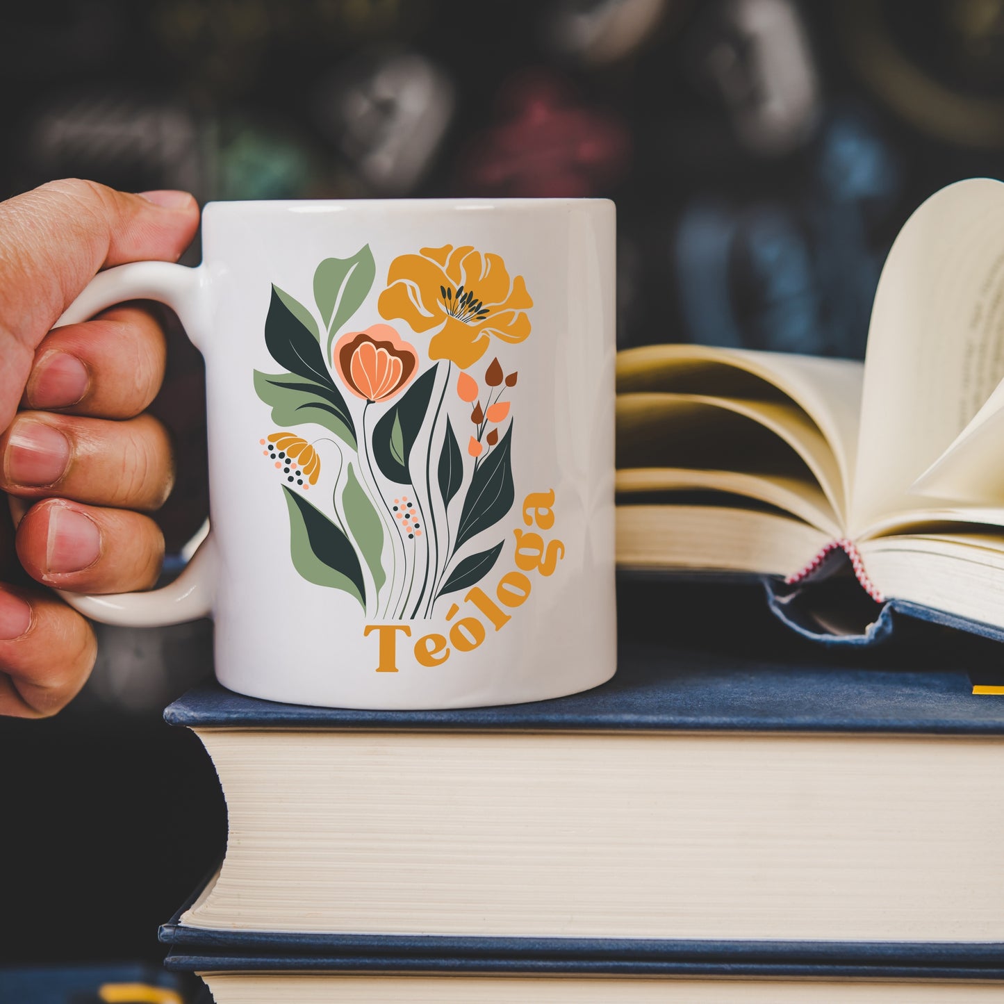 "Theologian" Mug – Elegance and faith in every sip