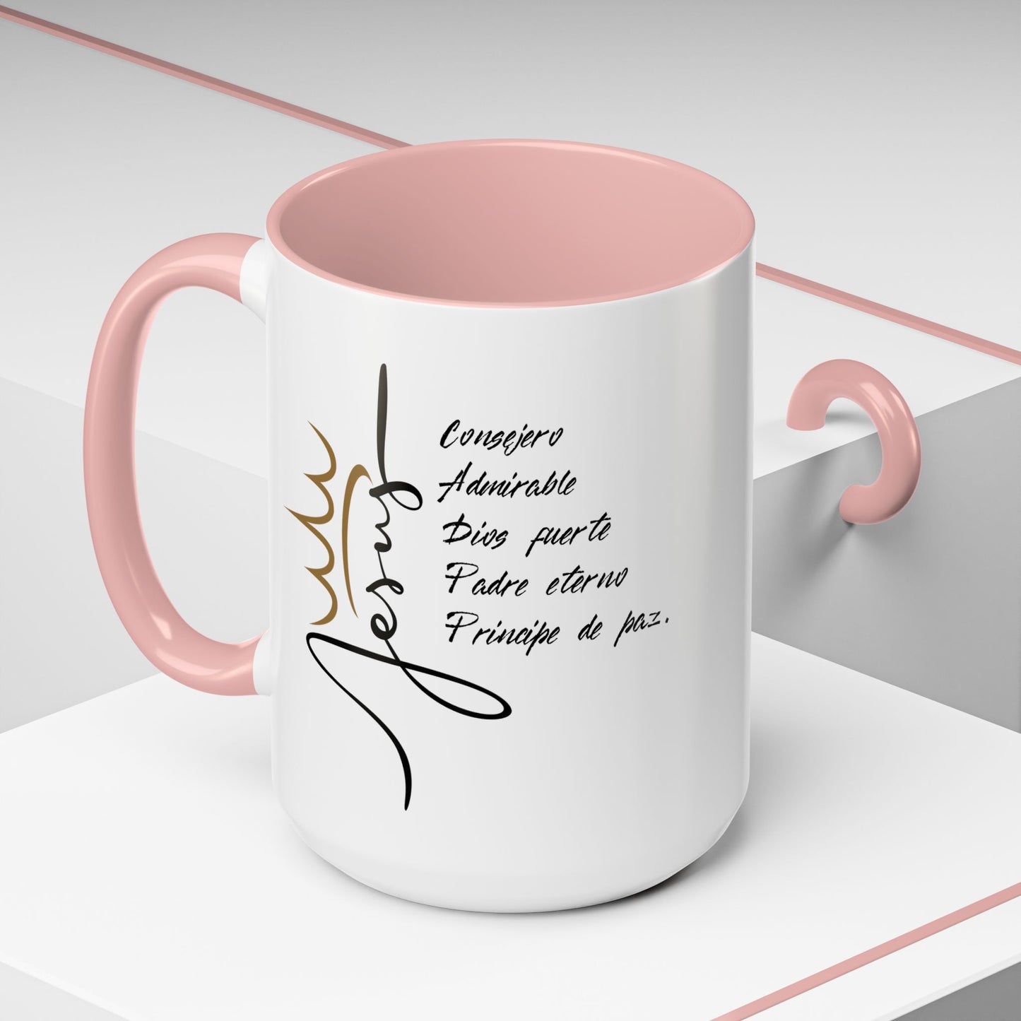 Elegant Black-Handled Coffee Mug | Inspirational Quote Design | Perfect Gift for Coffee Lovers