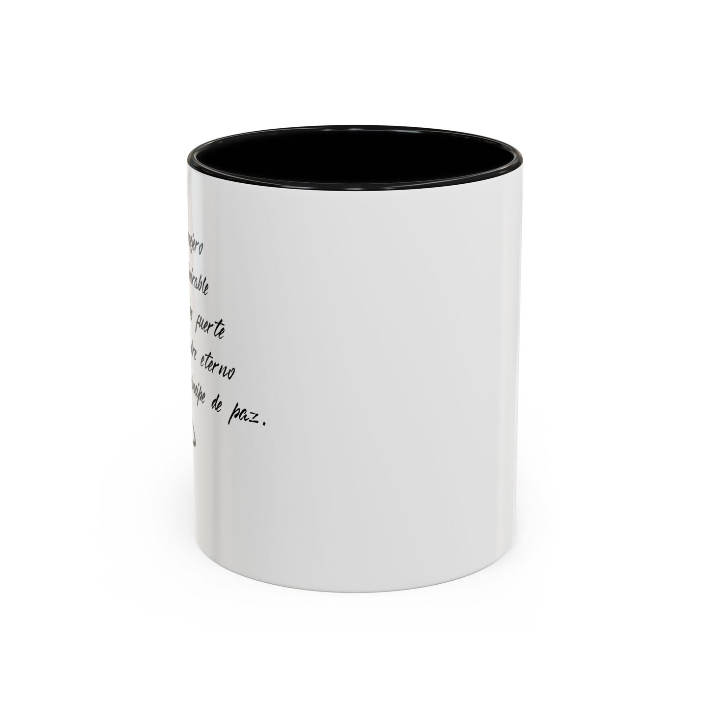 Elegant Black-Handled Coffee Mug | Inspirational Quote Design | Perfect Gift for Coffee Lovers